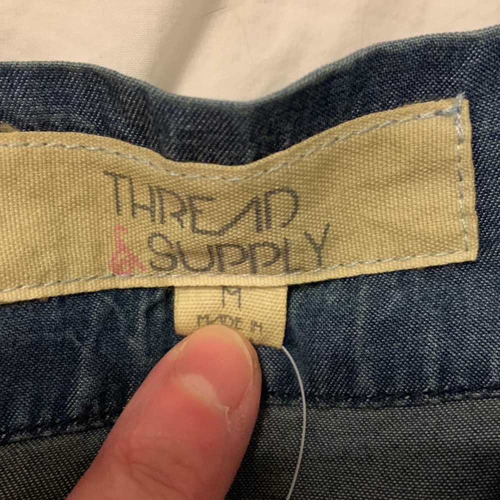 Off the shoulder denim top - size M - Picture 5 of 6